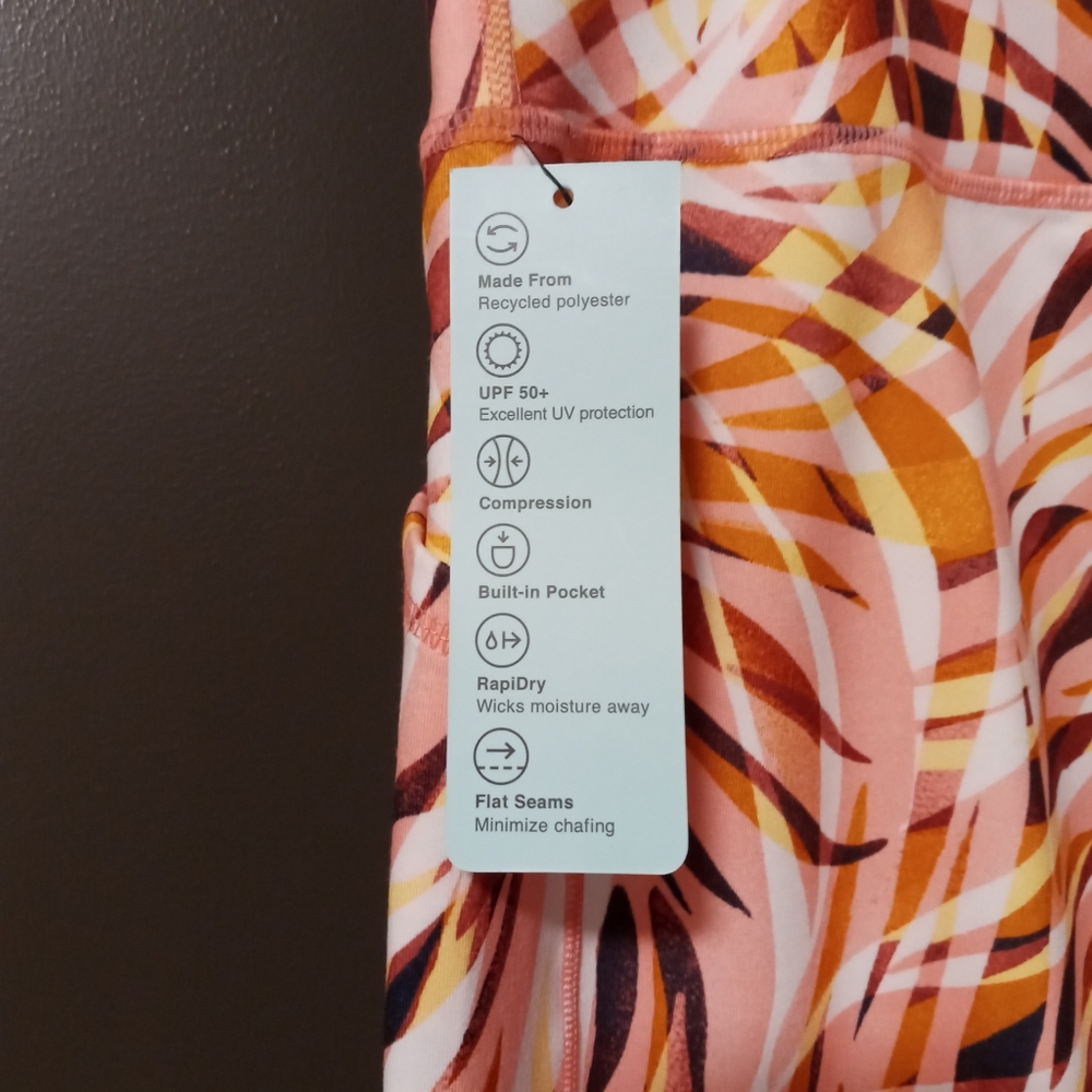 Ideology XL Leggings NWT UPF 50+, Pockets - Picture 5 of 7